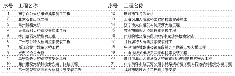 鋼絲斜拉橋工程案例